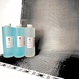 50' x 5FT Twill Weave Carbon Fiber Resin Kit