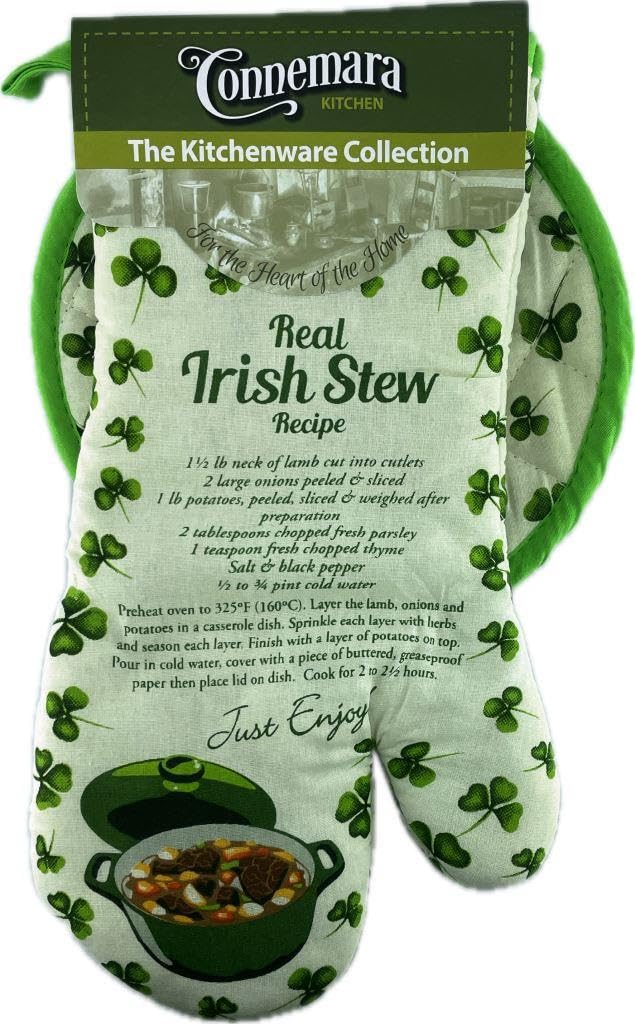 Gant et manique irlandais JC Walsh une idée cadeau originale pour la cuisine