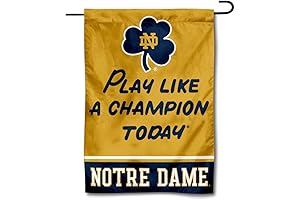 WinCraft Notre Dame Fighting Irish Play Like A Champion 2-Sided Garden Banner Flag