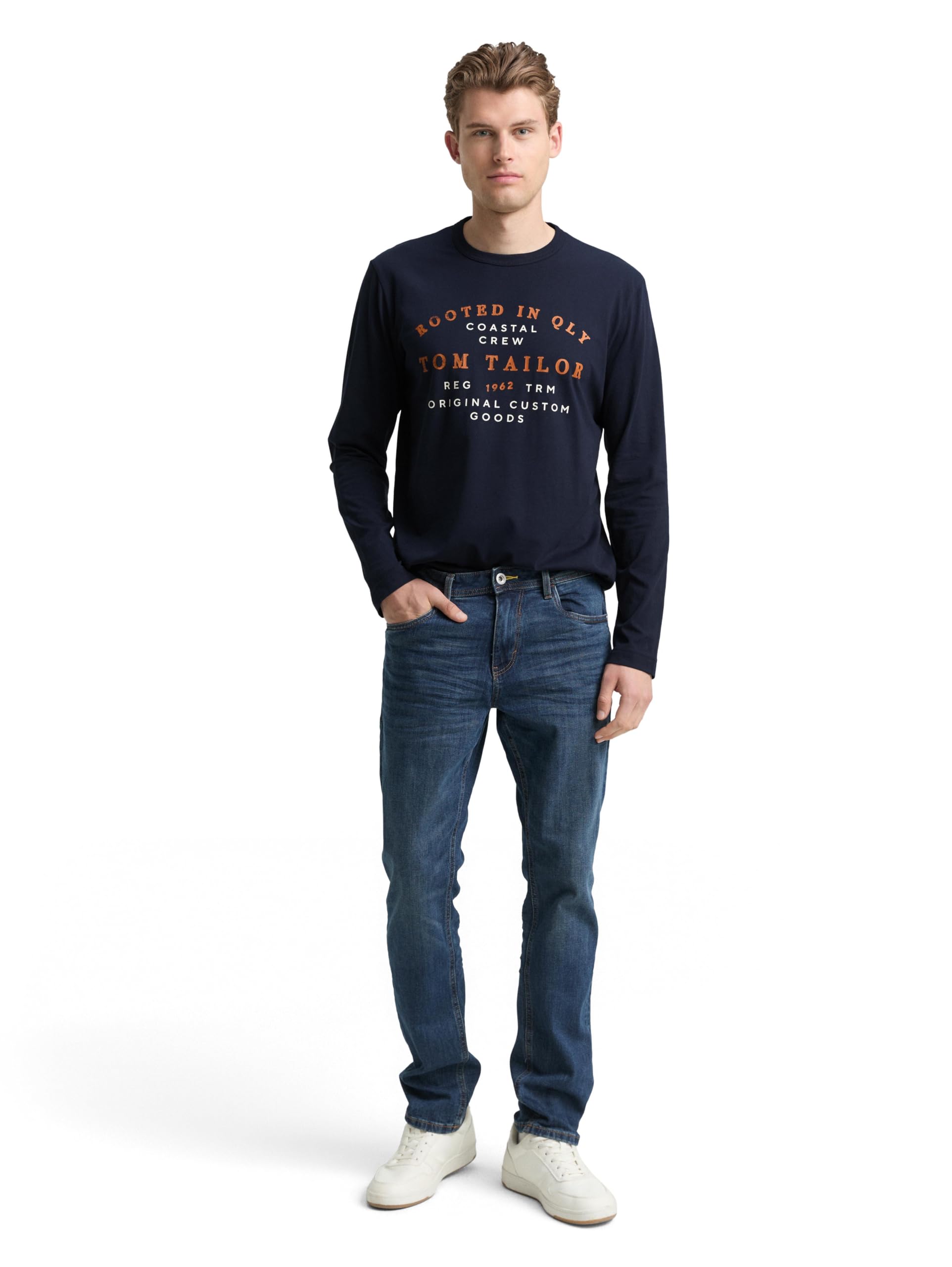 TOM TAILOR Herren Longsleeve T-Shirt – Ansicht 2
