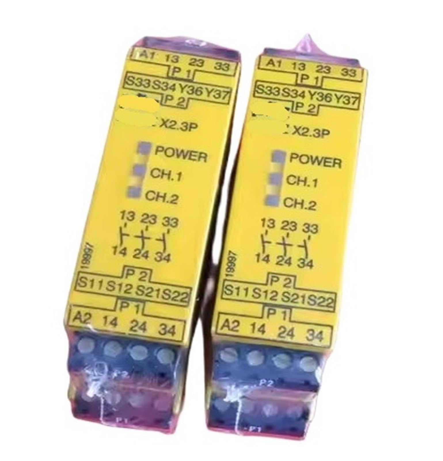 AQHYEBNSR 1pcs 777304 X2.3P 24VACDC 3n/o Relay Miniature 3N/O