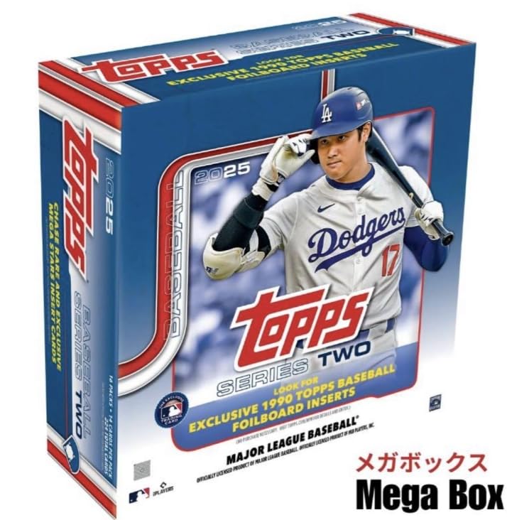 Amazon.co.jp: 2025 TOPPS SERIES 2 BASEBALL MEGA BOX - トップス
