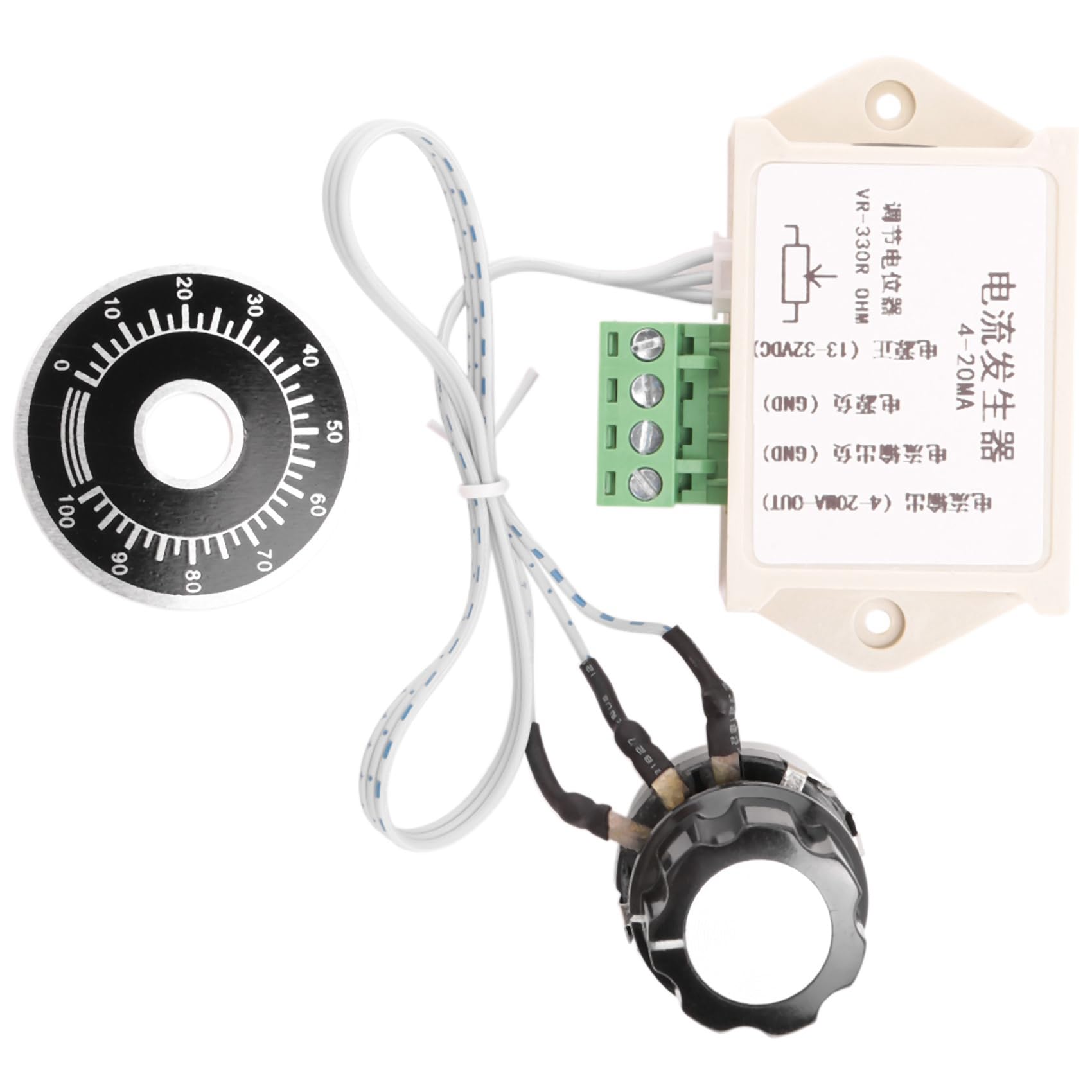 4X Generador de Señal 4-20MA Generador de Corriente 4-20MA Módulo Generador de Señal de Corriente de Cantidad Analógica Ajustable