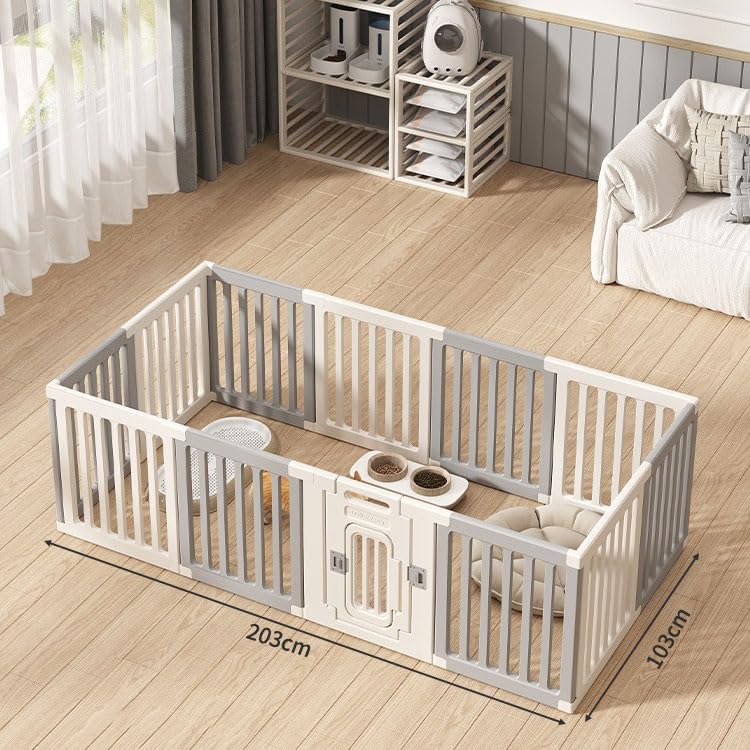 Amazon | XUDREZ ペットサークル サークル 犬 室内 犬サークル 高さ60