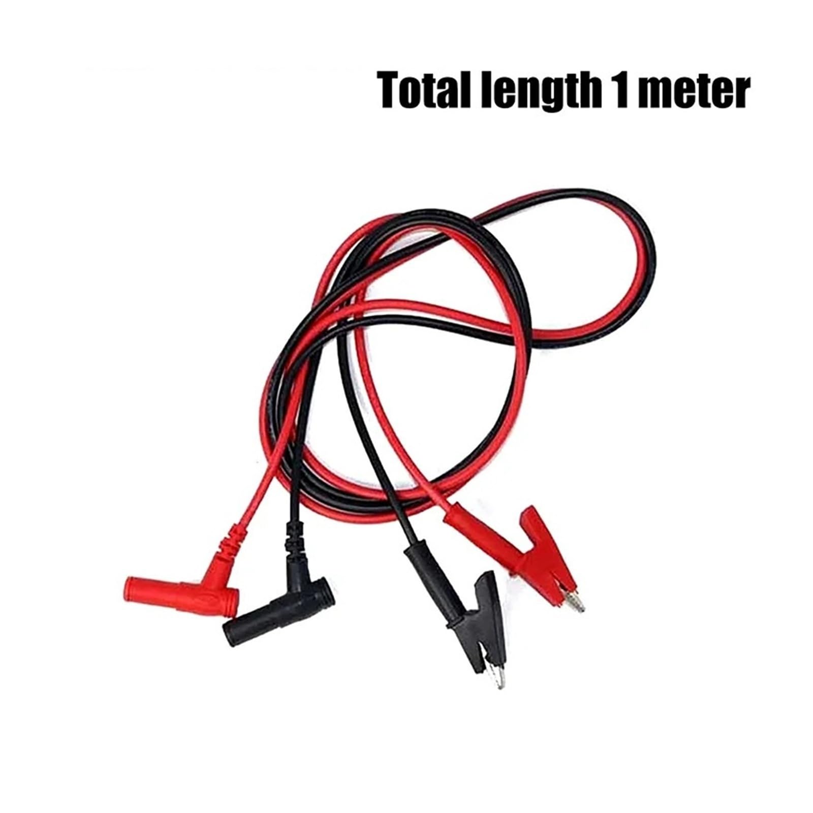 20A 90cm Banana to Crocodile Clip Test Lead Dual Probe for Multímetro