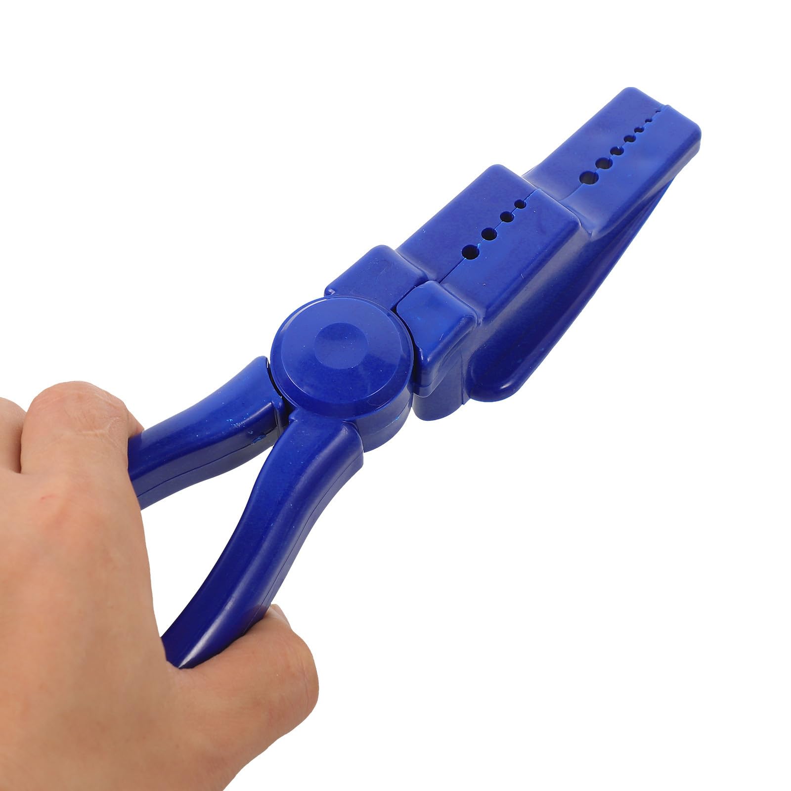Pinza per Chiodi Leggera in Plastica Design Compatto, Strumento Ausiliario per Fissare Chiodi, per Vari Progetti Fai da Te e Kit di Attrezzi