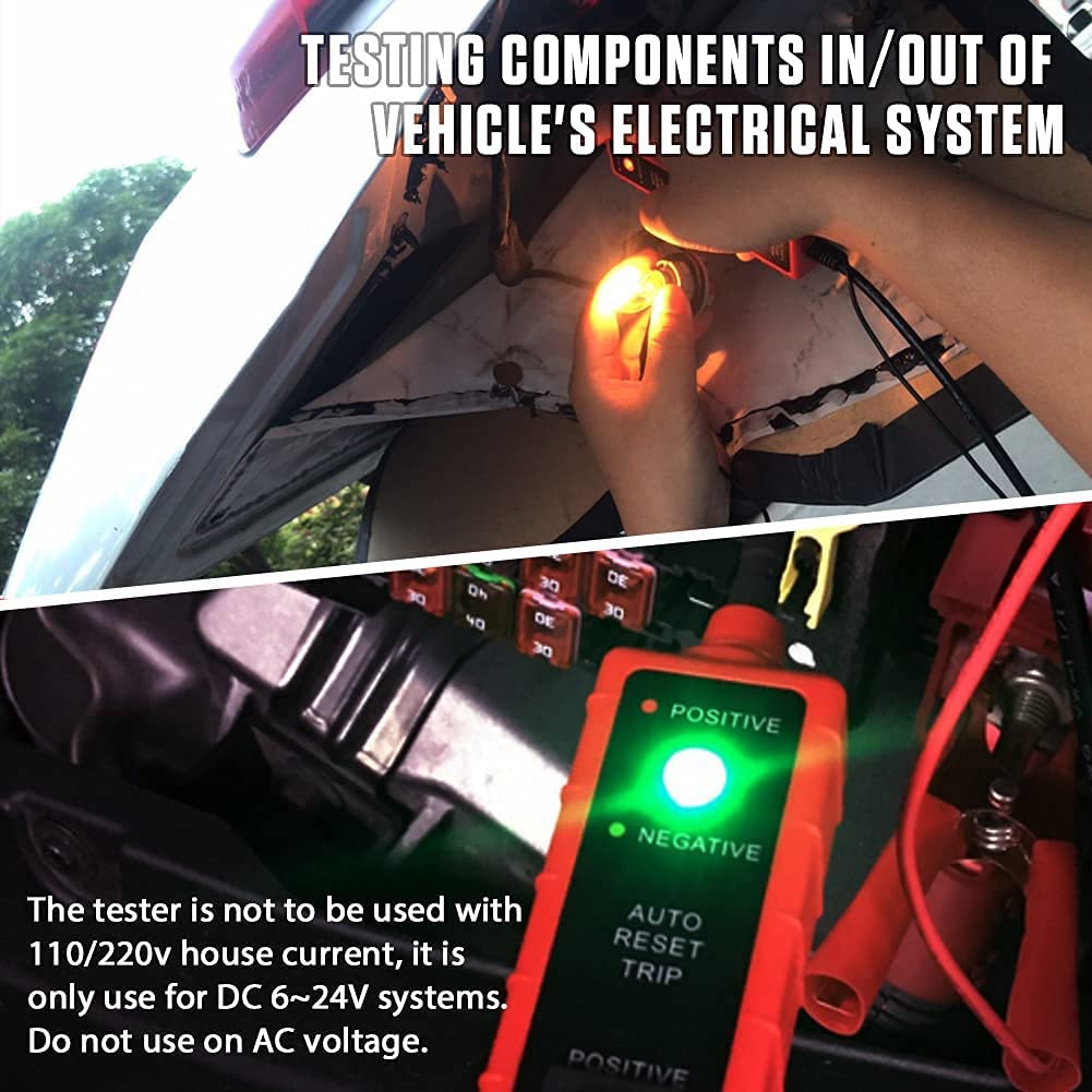 Power Circuit Probe Tester - Overload Protection & Continuity Testing -2 Power Circuit Probe Tester - Overload Protection & Continuity Testing -2