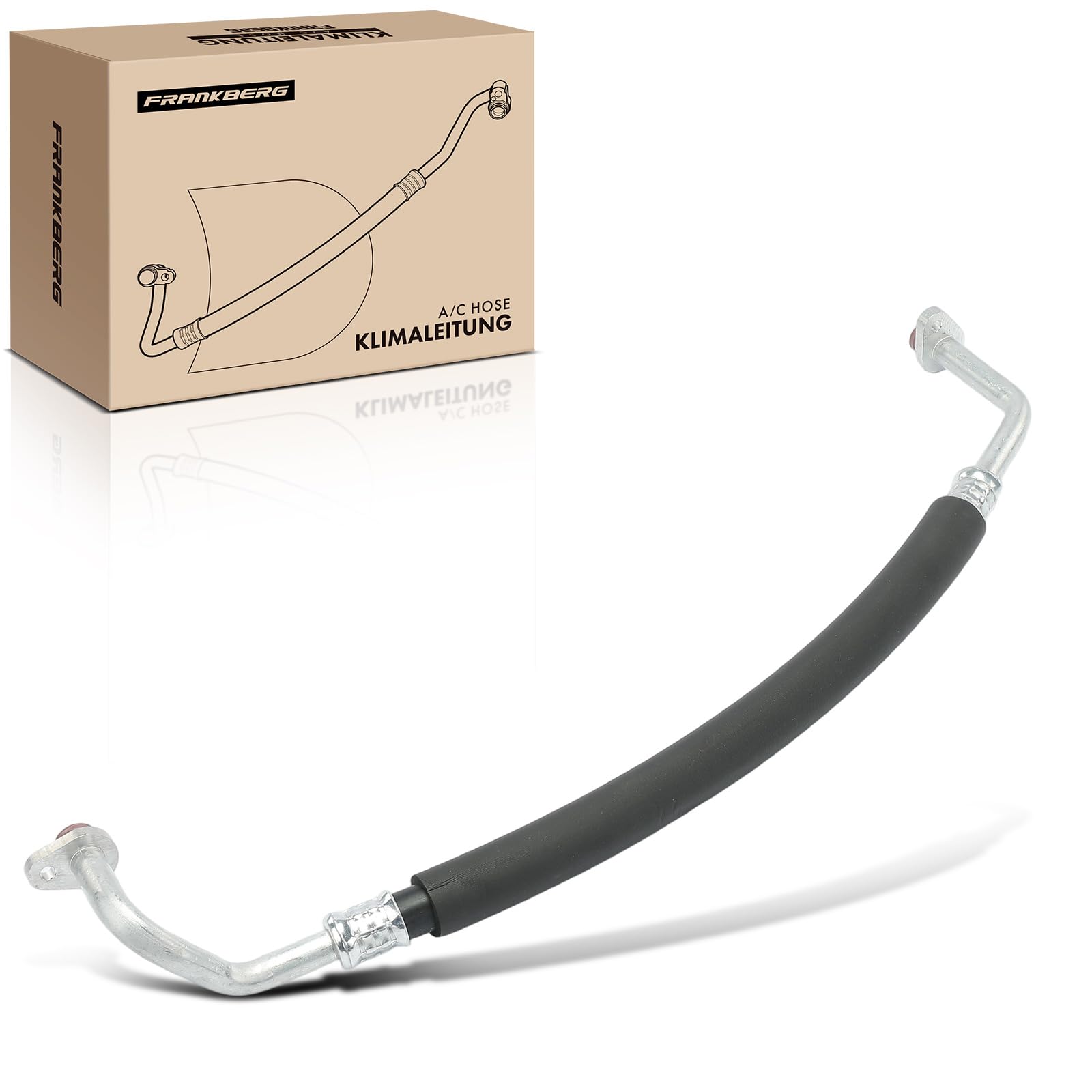 Frankberg Tubo di Carica Refrigerante Compatibile con Scénic II JM0/1 1.6 Scénic II JM0/1 1.6 16V Scénic II JM0/1 1.4 M.e.g.a.n.e II BM0/1 CM0/1 1.6 16V Grand Scénic II JM0/1 1.6 43SKV521,V46200014