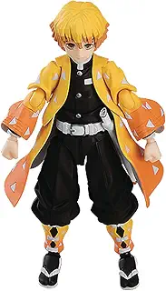 figma 鬼滅の刃 我妻善逸 DXエディション ノンスケール ABS&PVC製 塗装済み可動フィギュア | 鬼滅の刃 6インチ アクションフィギュア figma Deluxe 我妻善逸