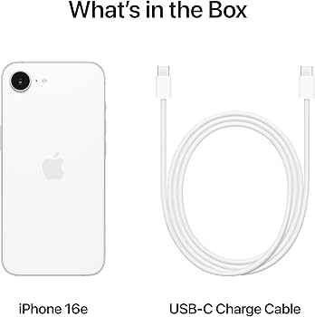 Apple iPhone 16e 128GB: Built for Apple Intelligence, A18 Chip