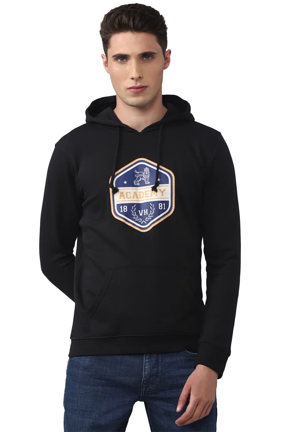 van heusen Cotton Blend Men Hooded Sweatshirt-picture-19