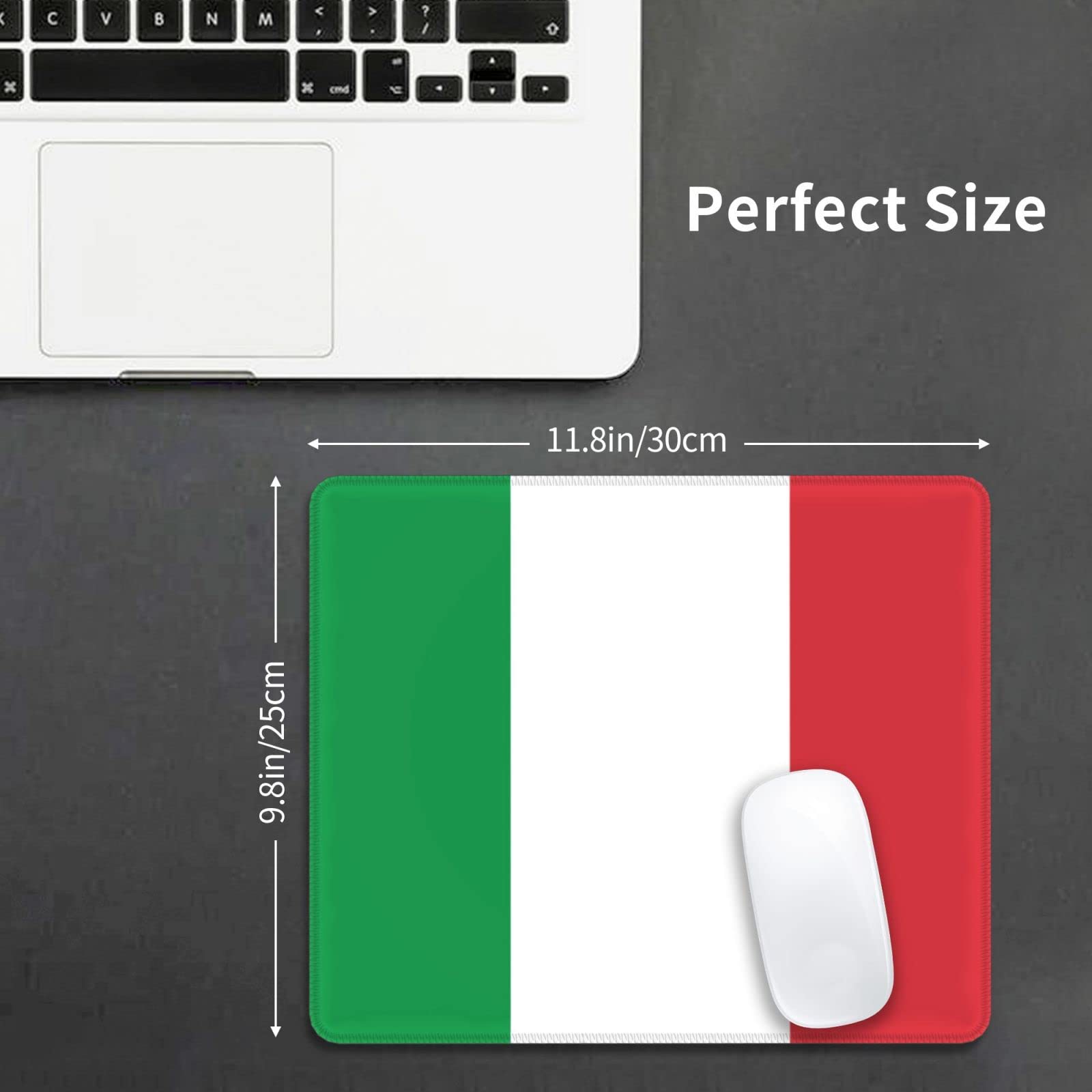 Amazon.co.jp: TUIFYBCO マウスパッド イタリア 国旗 マウス