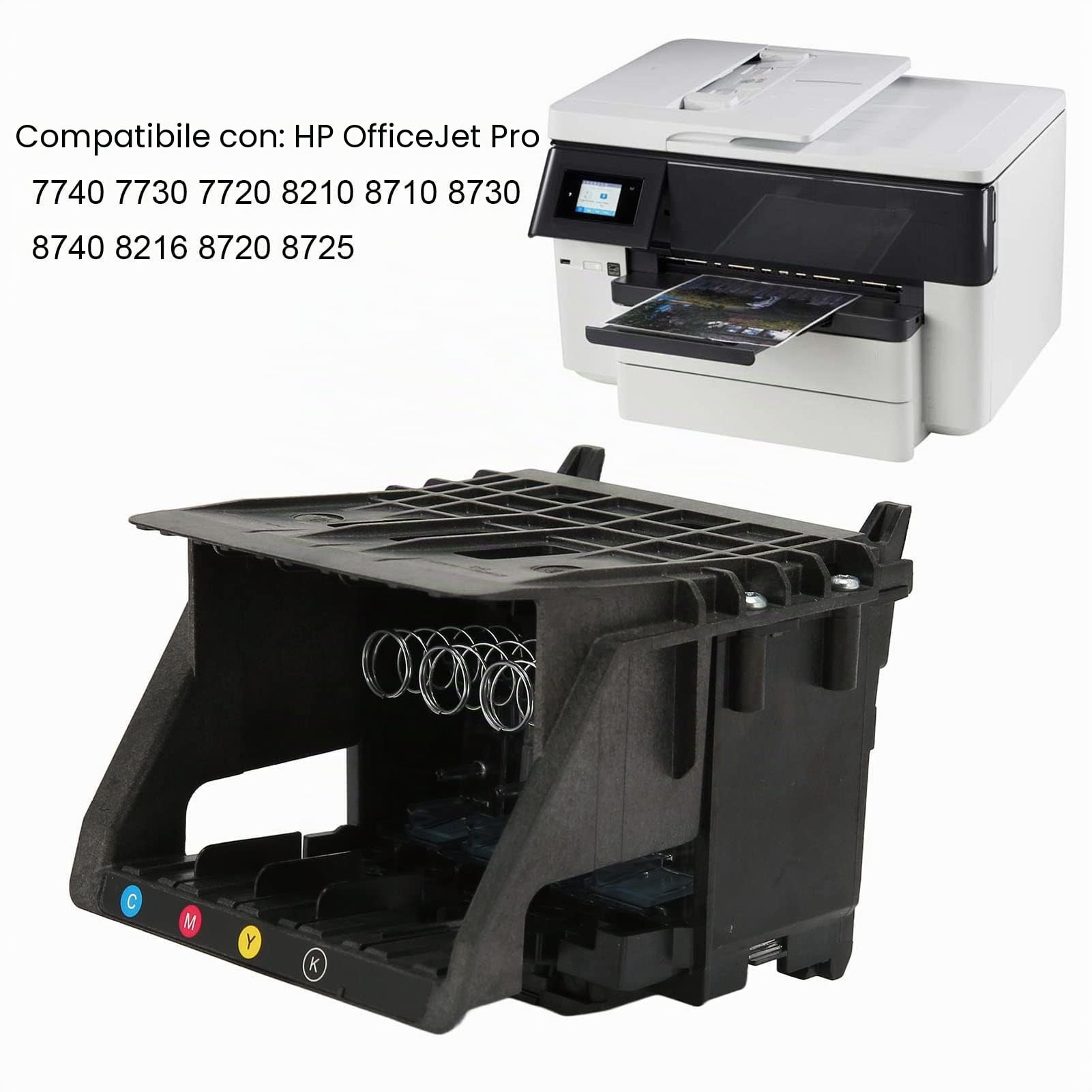 VBESTLIFE 952 953 954 955 Testina di Stampa Sostitutiva per h p OfficeJet Pro 7740 7730 7720 8210 8710 8730 8740 8216 8720 8725, Alta velocità, Bassa Temperatura