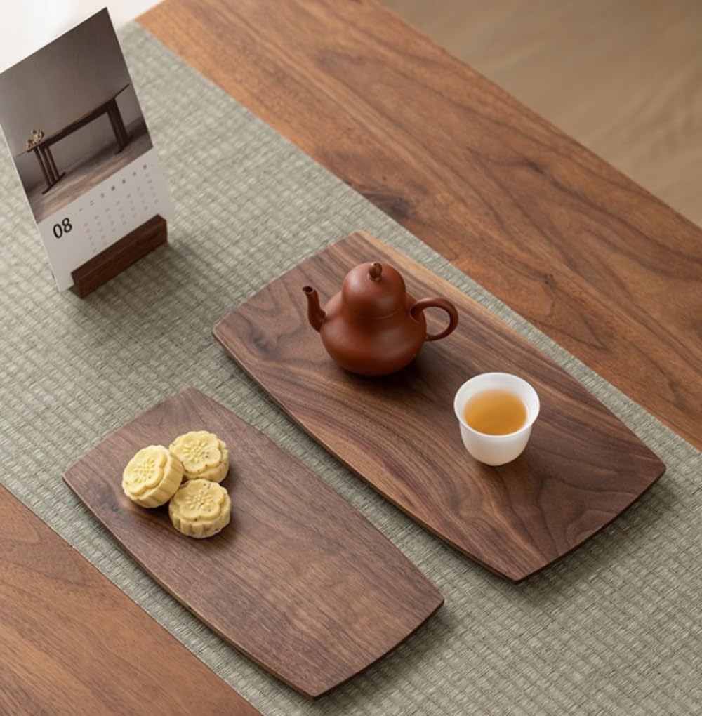 Amazon.co.jp: ITMEAT ブラックウォールナットトレイ 日本製 コーヒー