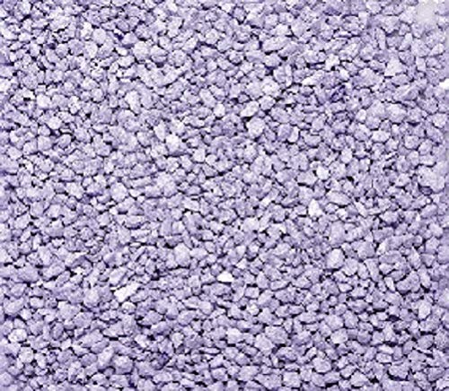Eurosand GRANULAT 2-3 mm (Kleine Dekosteine, grobkörniger Farbsand) 1 kg. Flieder -82