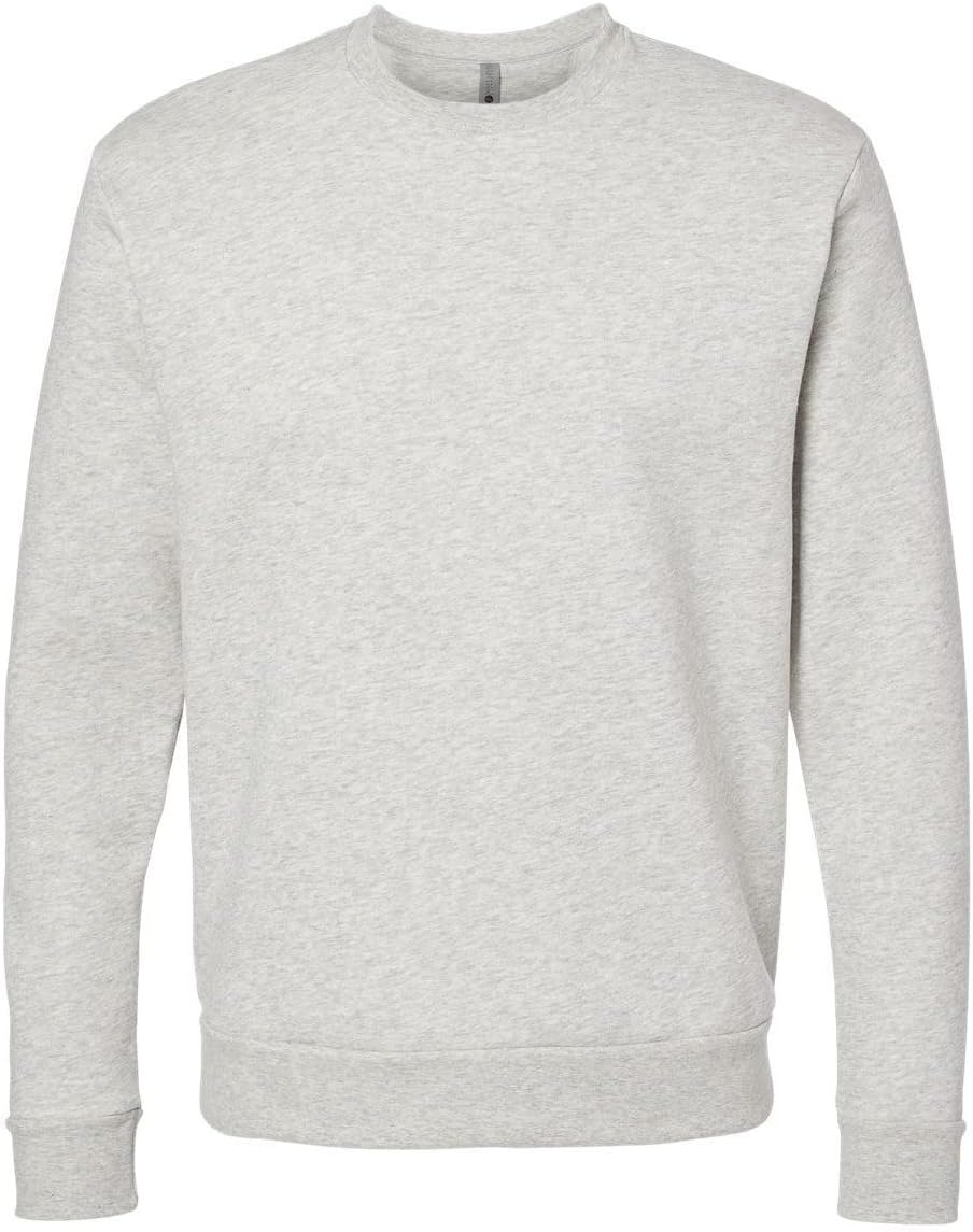 Next Level Unisex Malibu Crewneck Sweatshirt, S, Oatmeal