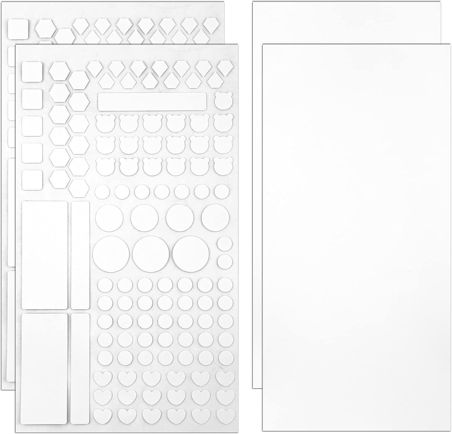 4 Sheets LED Light Blocking Stickers Tabs for Electronics