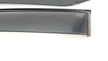 （特別価格）Window Amazon.com: Genuine OEM Mitsubishi Side Window Deflector Set