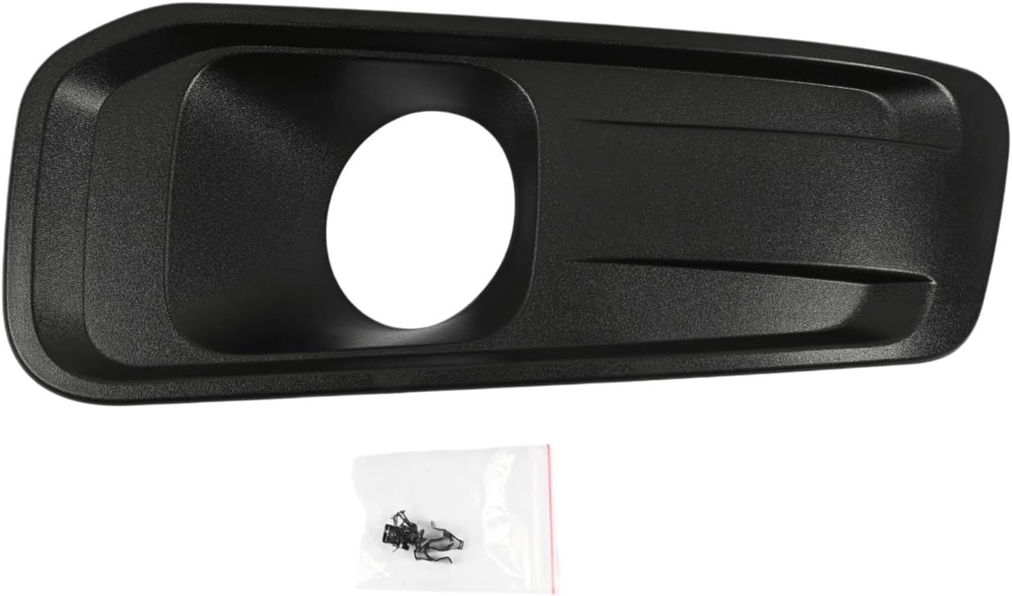 Front Left Driver Side Fog Lamp Bezel Trim Fit for Ford F-250 F-350 F-450 Super Duty 2023 2024 2025 Halogen Type | Fog Light Cover Replace PC3Z-17C755-AA PC3Z17C755AA