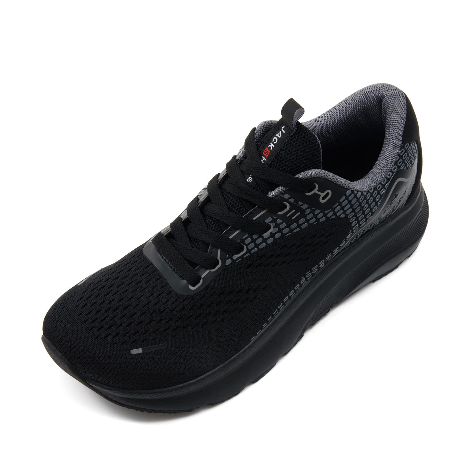 JACKSHIBO Wide Toe Box for Men Women Wide Sneakers Road Running Shoes Lightweight Breathable Neutral Cushioned Walking Shoes Athletic Tennis Wide Shoes