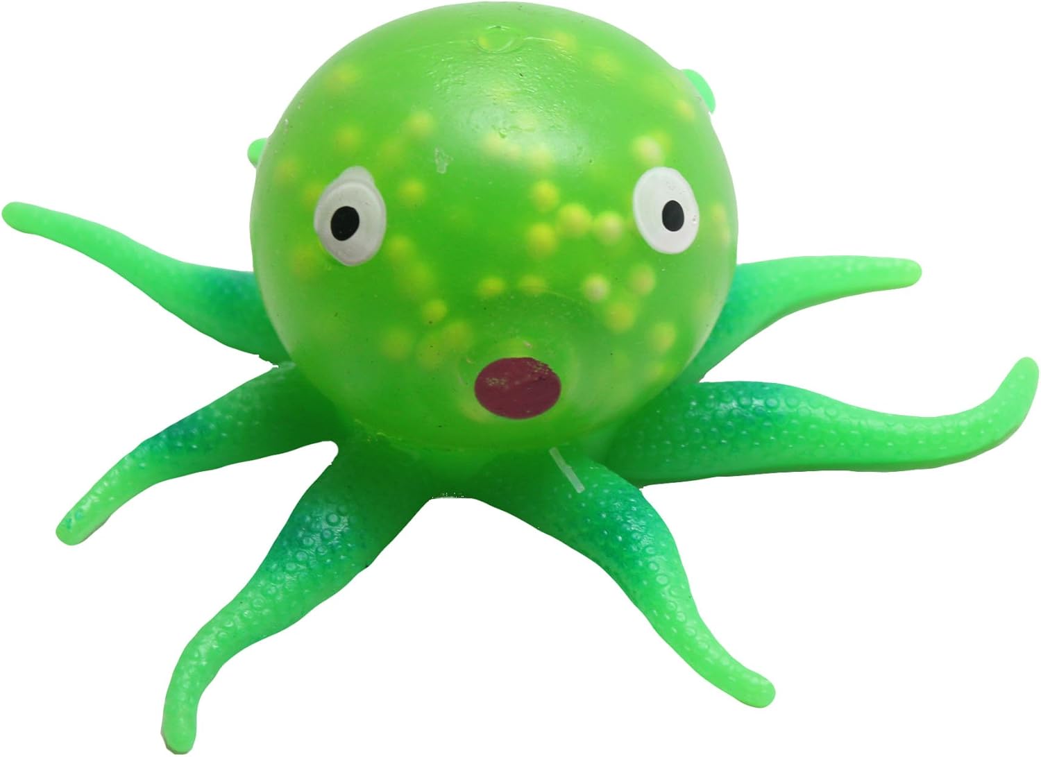 Curious Minds Busy Bags Gel Octopus Stress Ball - Squishy Toy - Sensory Fidget (Green)