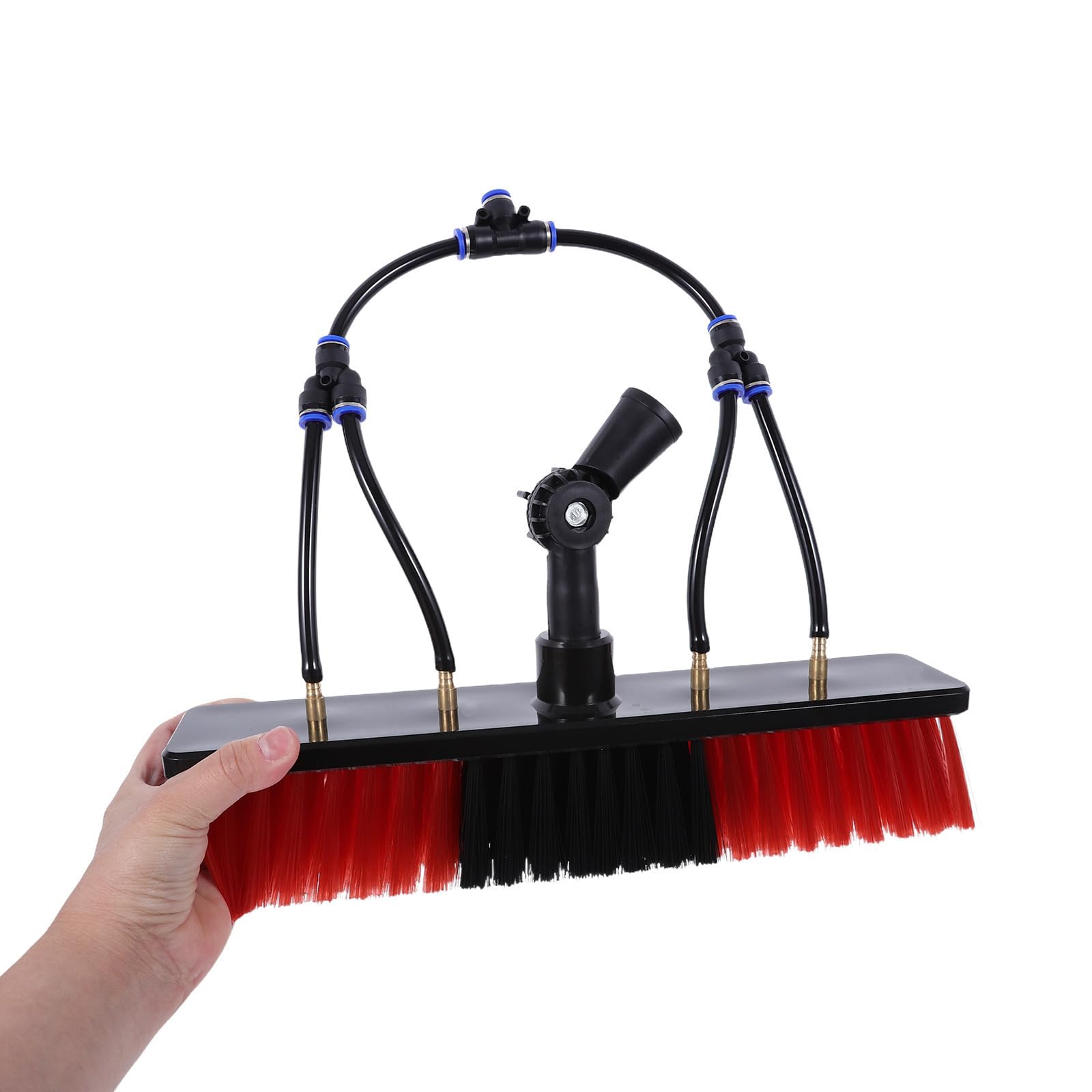 UKCOCO Cabezal de Cepillo de Limpieza para Ventanas Altas Flujo de Agua