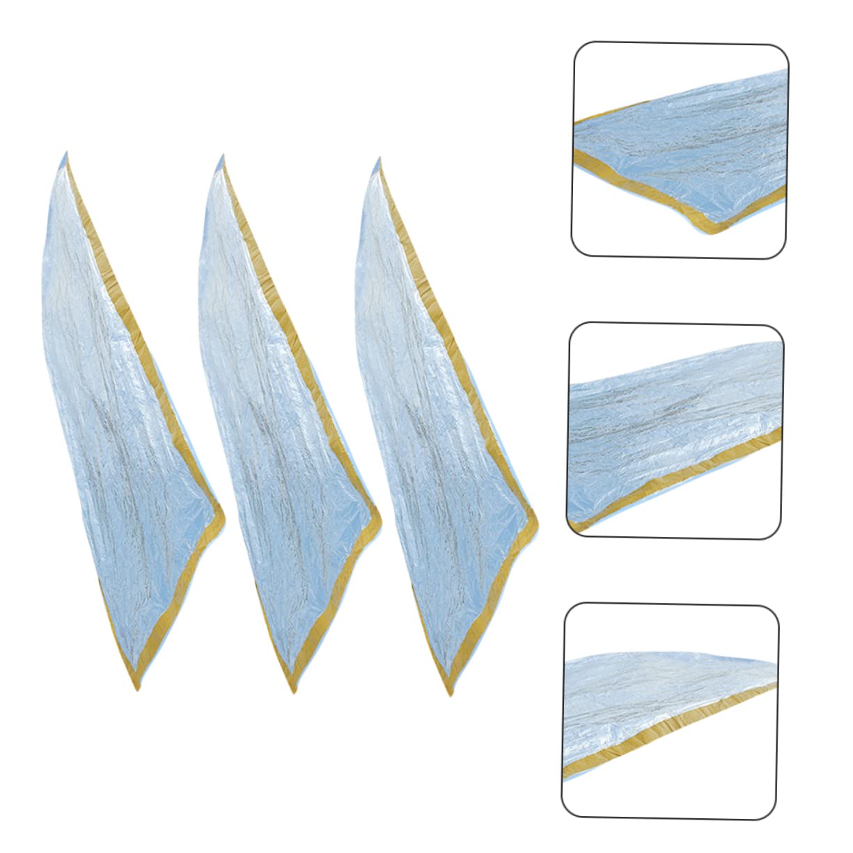 WHAMVOX 3pcs Outdoor Sleeping Bags Lightweight Compact Emergency Survival Bags for Camping Hiking Picnics Weather Resistant Easy to Store Carry for Outdoor Adventures