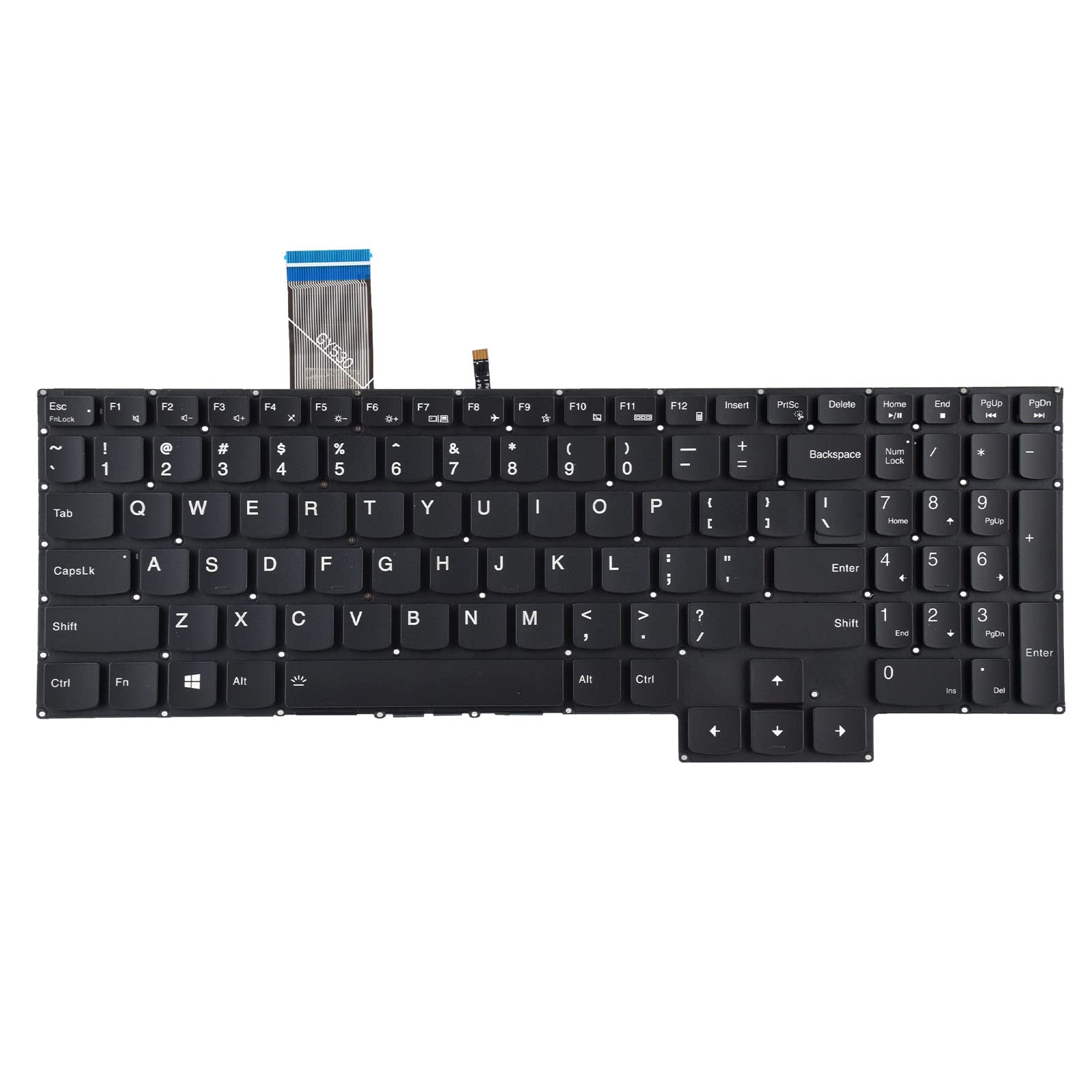 TLBTEK Backlight Keyboard Replacement Compatible with Lenovo Legion Y7000 2020 R7000 2020 GY530 GY550 GY750 Y550-15 Y550-17 5-15ARO5H 5-15IMH05H 5-17ACH6H,Ideapad Gaming 3-15IMH05 3-15ARH05 Laptop
