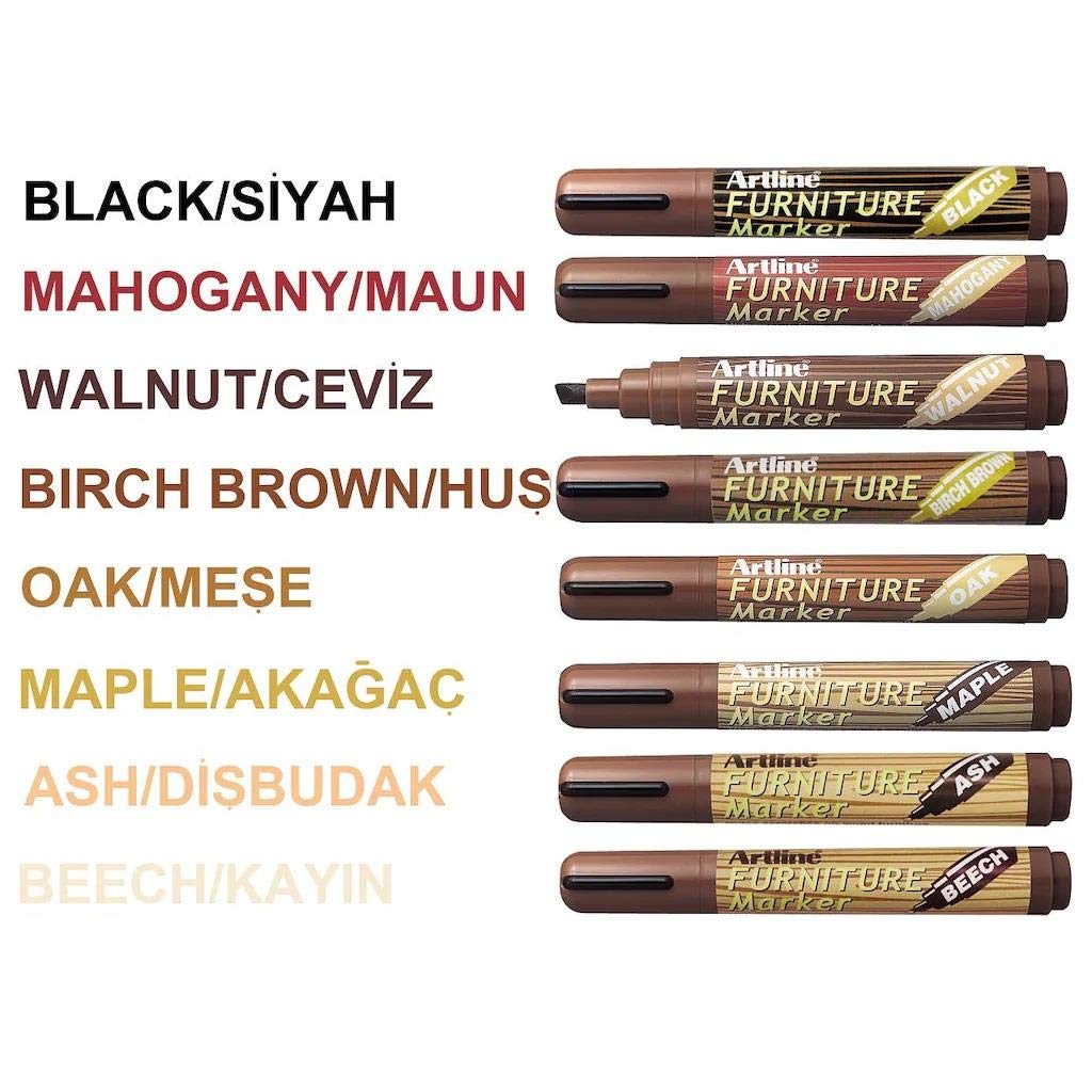 Gürçay Artline EK-95 Mobilya Rötuş Dolgu Kalemi Antrasit