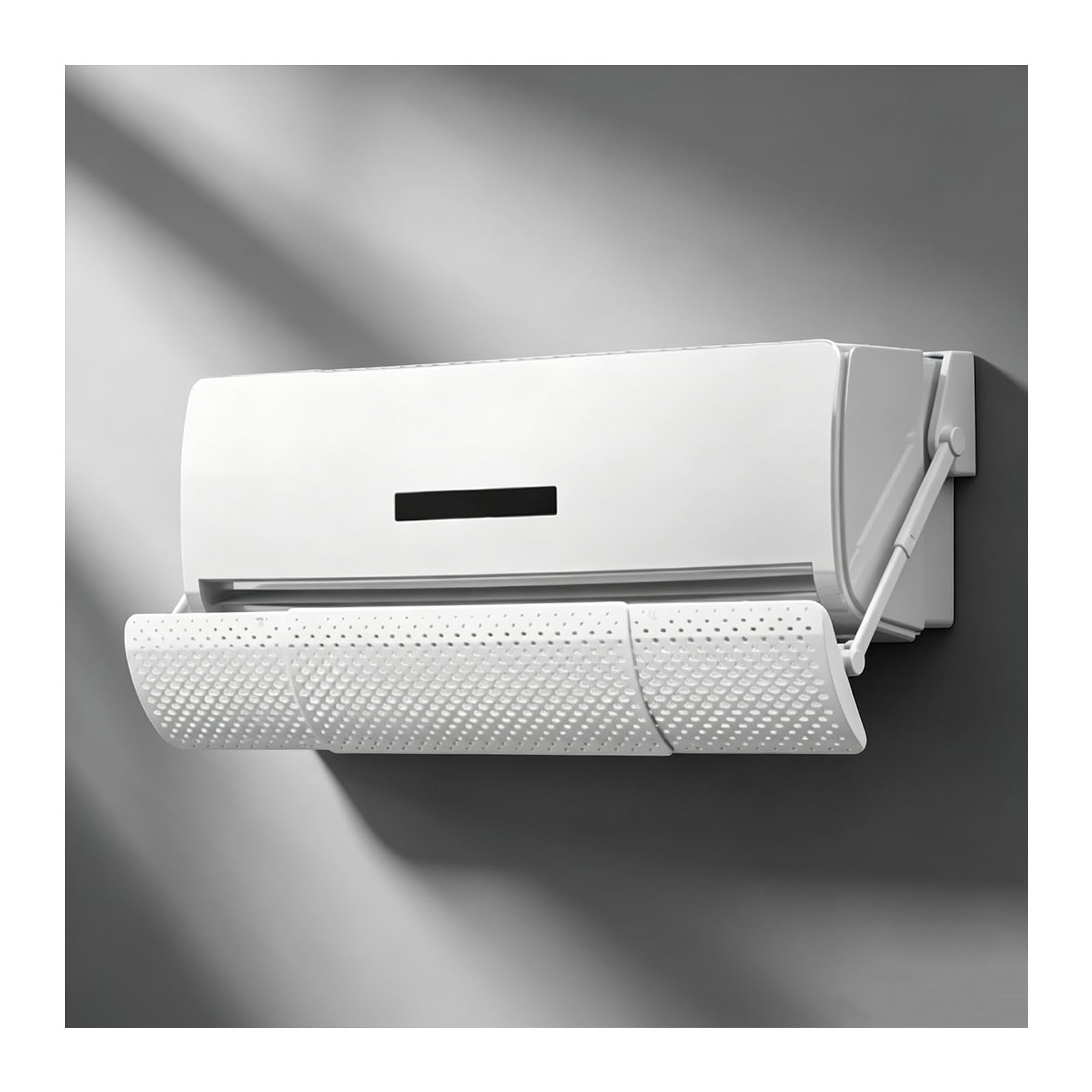HBOOMOEM Window Air Conditioner Vent Deflector, Universal Mini Split Wind Baffle, Prevents Direct Airflow; Suitable for Most Window and Split System Air Conditioners.(Standard Model)