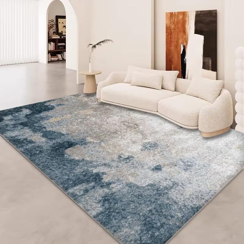 Tapis de salon luxueux 120x160 lavable et moderne pour deco chambre