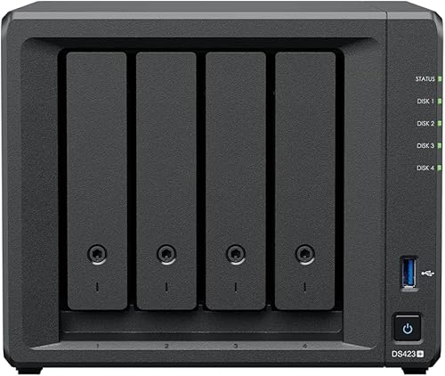 CustomTechSales DS423+ DiskStation oh 2GB RAM16TB (4 x 4TB) NAShCut SgݗĂуeXgς