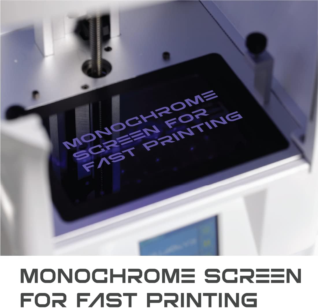 review AstroFab Spica Blue MSLA High Resolution 3D Printer Unique Modern Customizable Visor Resin 3D Printer 130x80x165mm(5.1