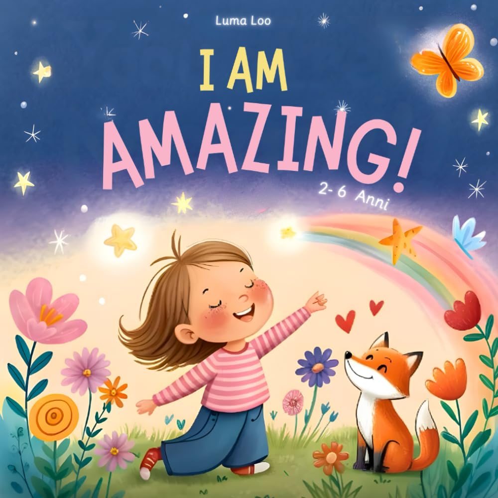 I Am Amazing! First Affirmations for Little Hearts: Rhythmic Positive Affirmations Building Confidence and Self-Love in Toddlers and Preschoolers (Ages 2-6)