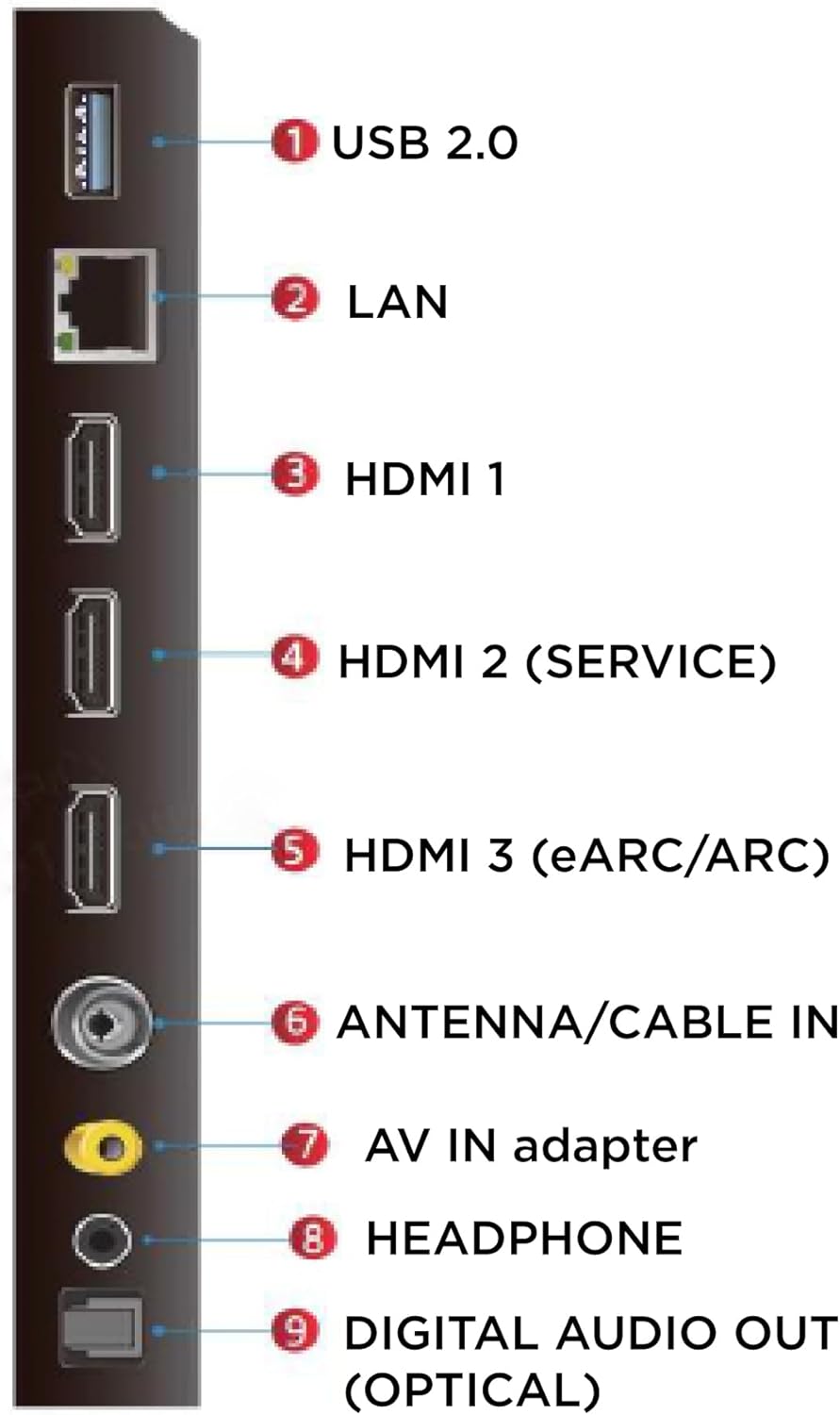 المثالي - تلفزيون 58 بوصة 4K UHD بدقة ألوان ديناميكية DHR 10 م... - view 2