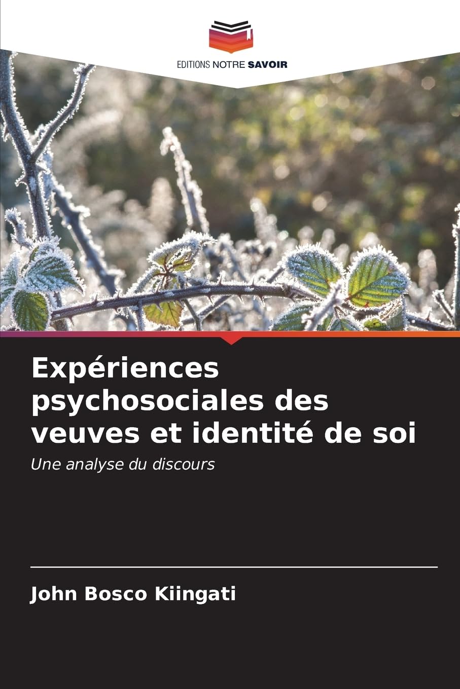 Expériences psychosociales des veuves et identité de soi: Une analyse du discours