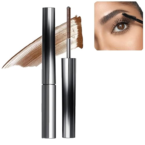 Judy Doll - Máscara de rímel de Judy Doll - Máscara de pestañas rizadas 3D, máscara de pestañas de metal Judydoll (marrón, 1 unidad)