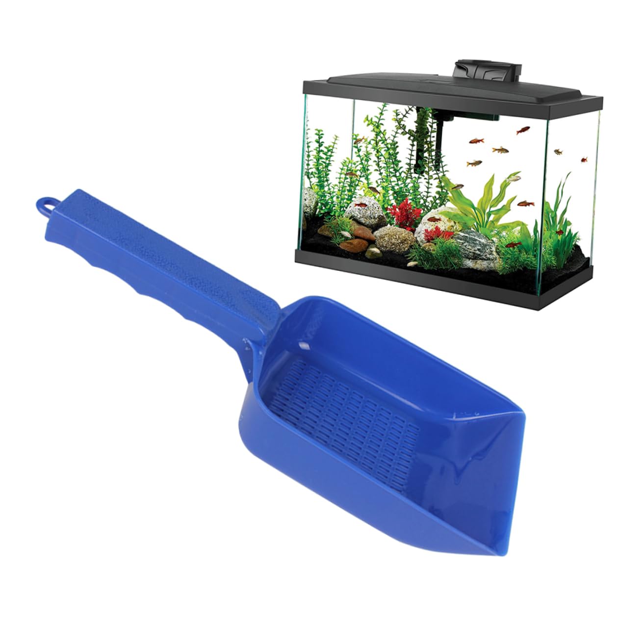 BESPORTBLE Aquarium Gravel Sludge Scraper Fish Tank Cleaning Tools Sand Shovel for Aquascaping