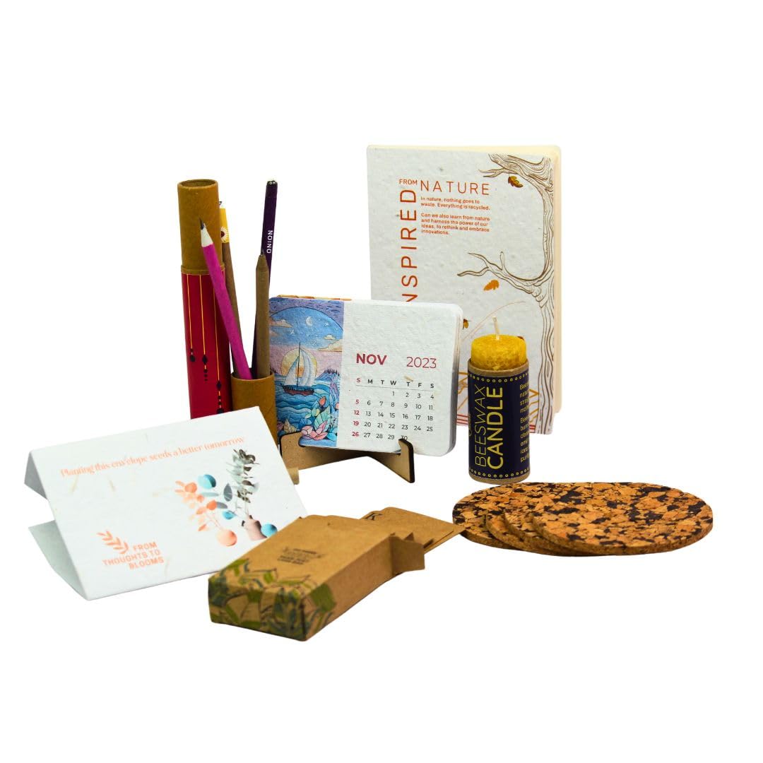 BioQ Eco Godness Box: Eco-Friendly Plantable Diwali Kit for Gifting to Your Family and Friends
