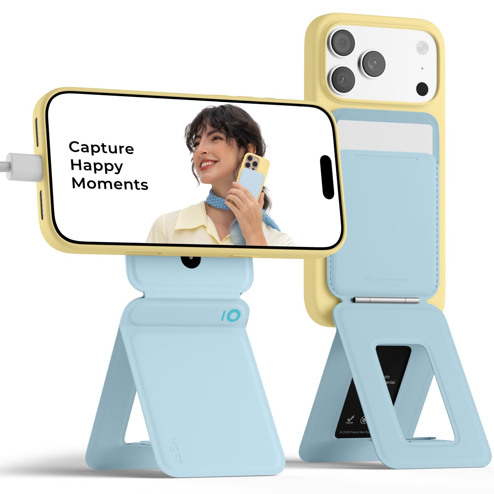 MOFT Phone Tripod Stand &amp; Wallet, NFC Card Holder, Hold 1-2 Cards