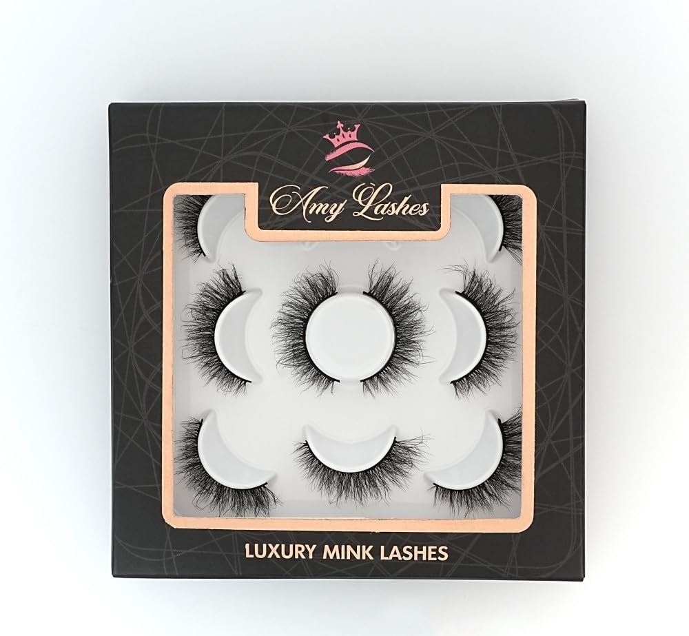 5 Pair Natural False Eyelashes | Soft Featherlight Daily Wear Lash (Exotic)-image-11