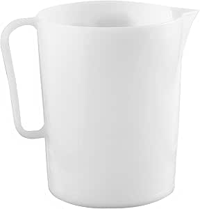 Caraffa Graduata Giganplast Da 3 Litri - Polietilene Bianco Made In Italy - Foto 5