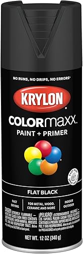 Vista 37 de Krylon - Pintura y primer en aerosol COLORmaxx K05511007, 12 onzas, rojo cereza brillante Cherry Red