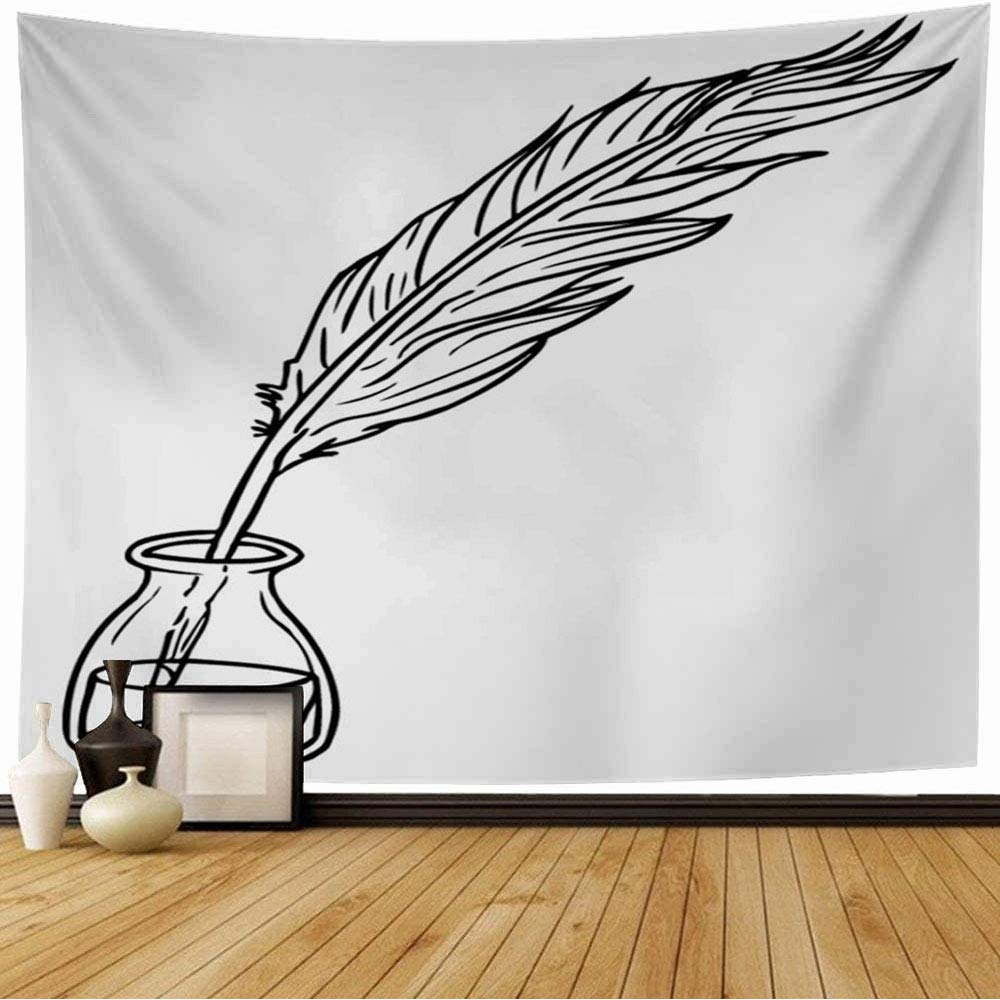Quill And Inkwell Art
