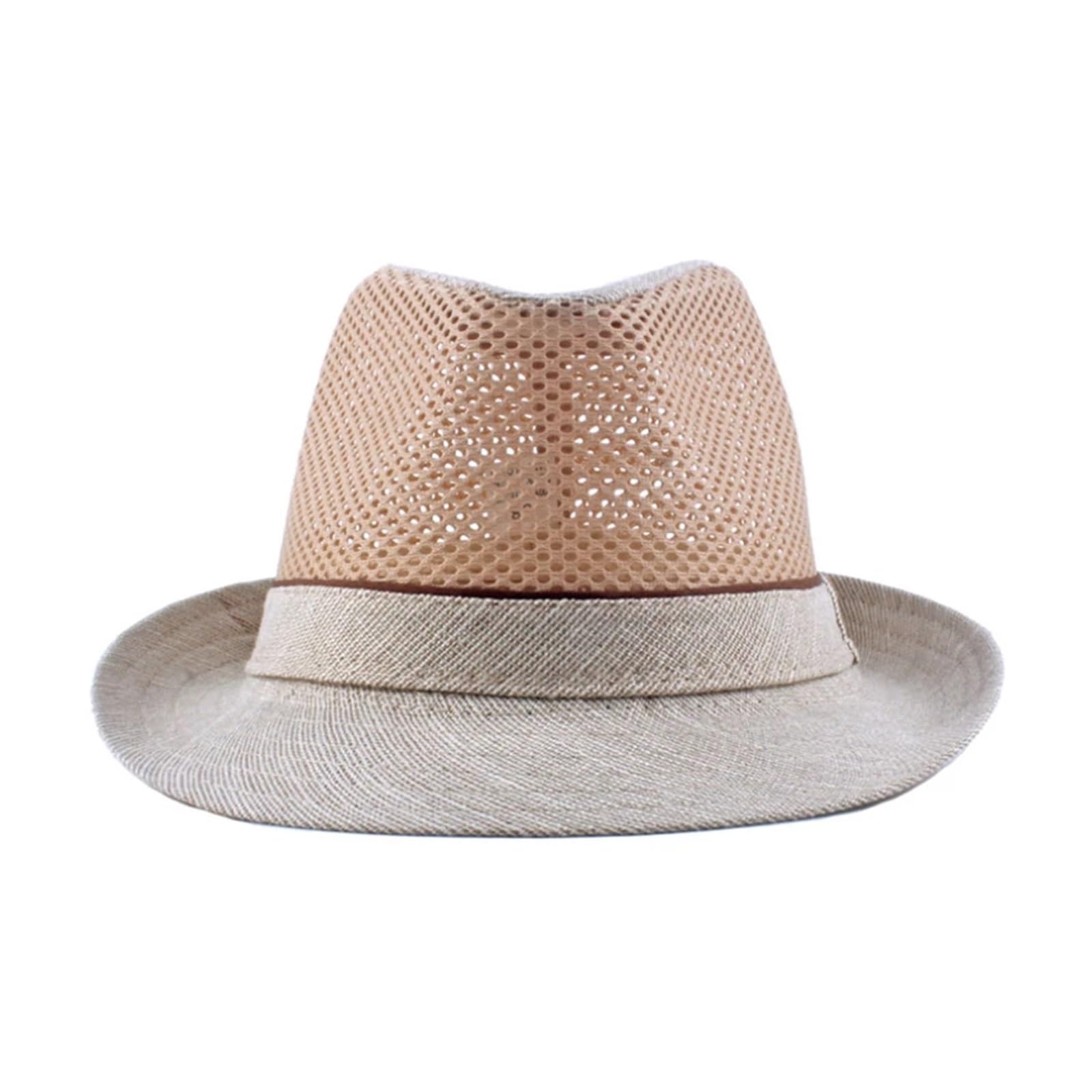 Cappello da Sole Estivo Cappello da Sole Estivo in Rete da Uomo con Protezione Solare e Viaggio in Spiaggia in Poliestere con Visiera Traspirante