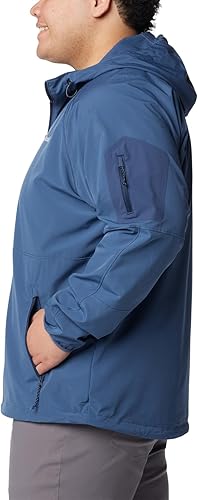 Miniatura 8 de Columbia Softshell con capucha Tall Heights para hombre