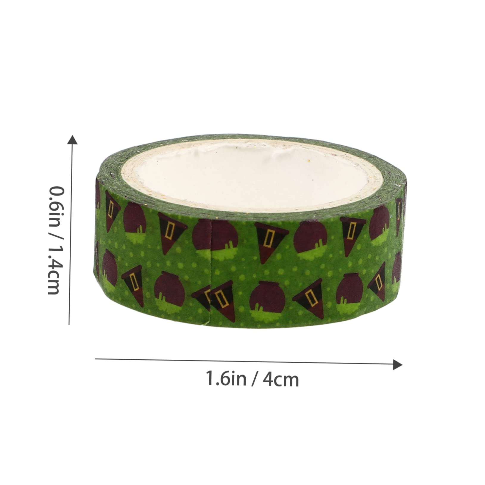 NUOBESTY 56 Rollos washi Adhesiva Decorativa Adhesiva para Scrapbooking Manualidades Halloween Manualidades de Halloween Cintas para Envolver de Halloween