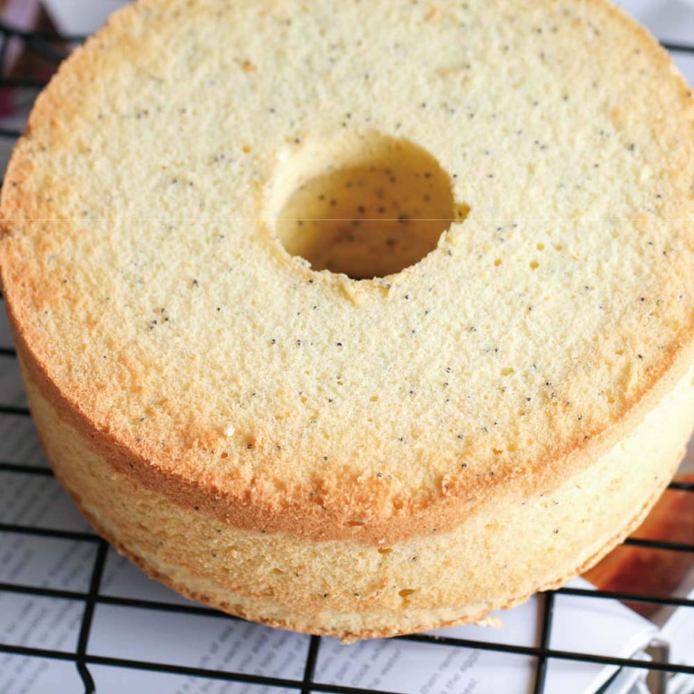 CANDeal 6 pouces 15cm Profond Moule à Savarin Gâteau, Fond Amovible, Antiadhésif