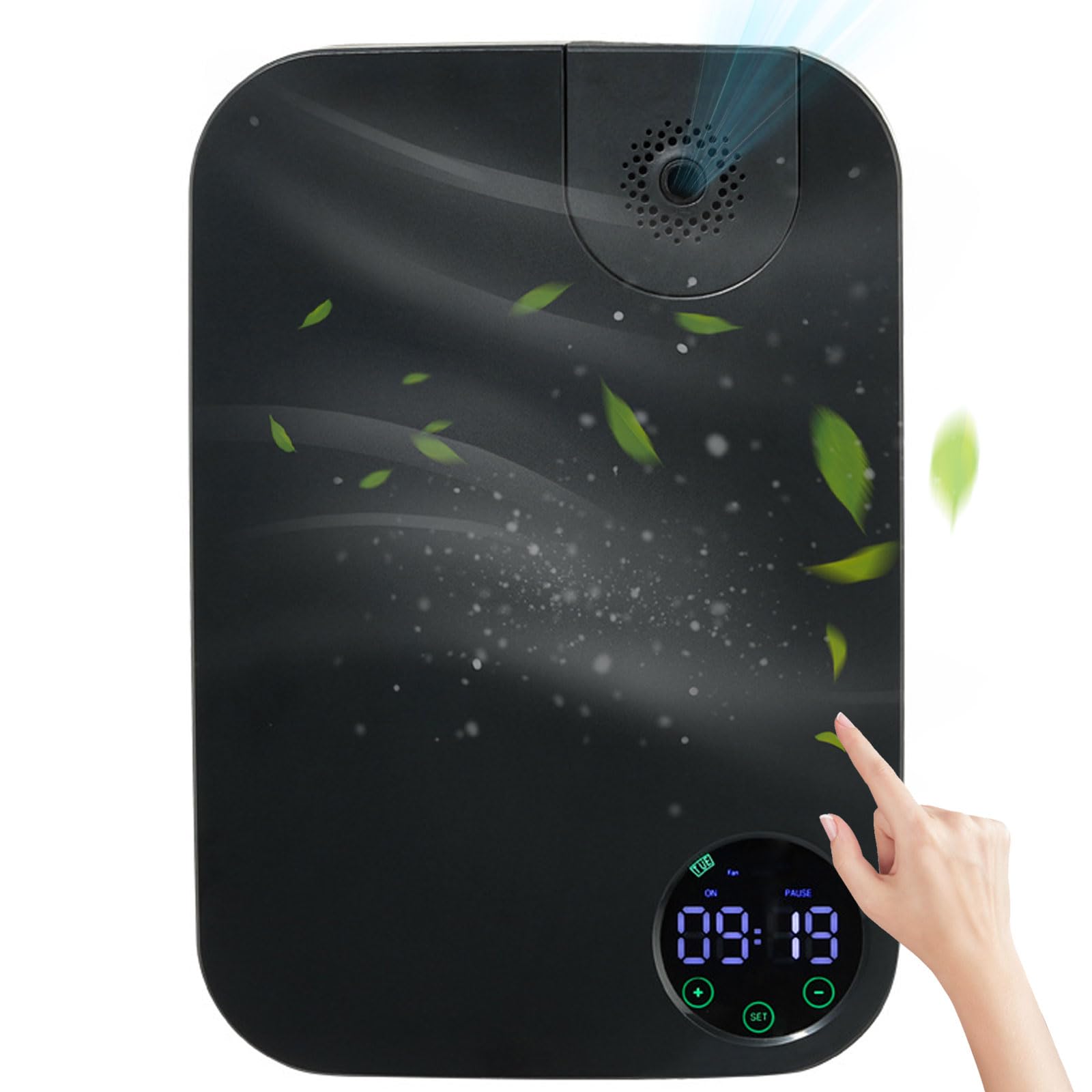 Inteligentna maszyna zapachowa 150 ml komercyjny dyfuzor zimnego powietrza ze sterowaniem aplikacją i timerem montowane na ścianie dyfuzory olejków eterycznych Wifi Pokrycie 100-500 m³ do domowego