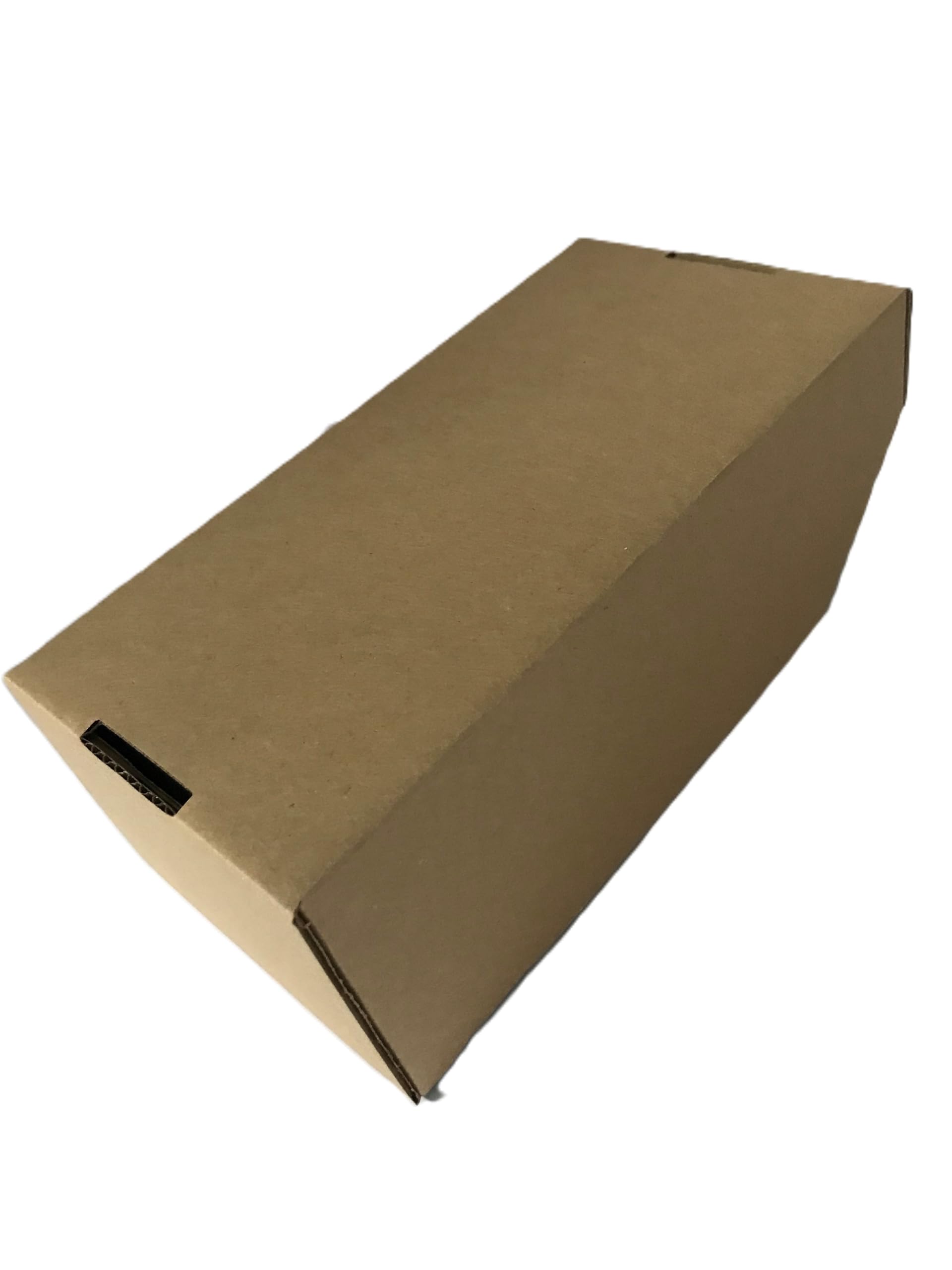 Pack de 100 bacs, bec de stockage en carton brun, Dimensions 300x150x110 mm